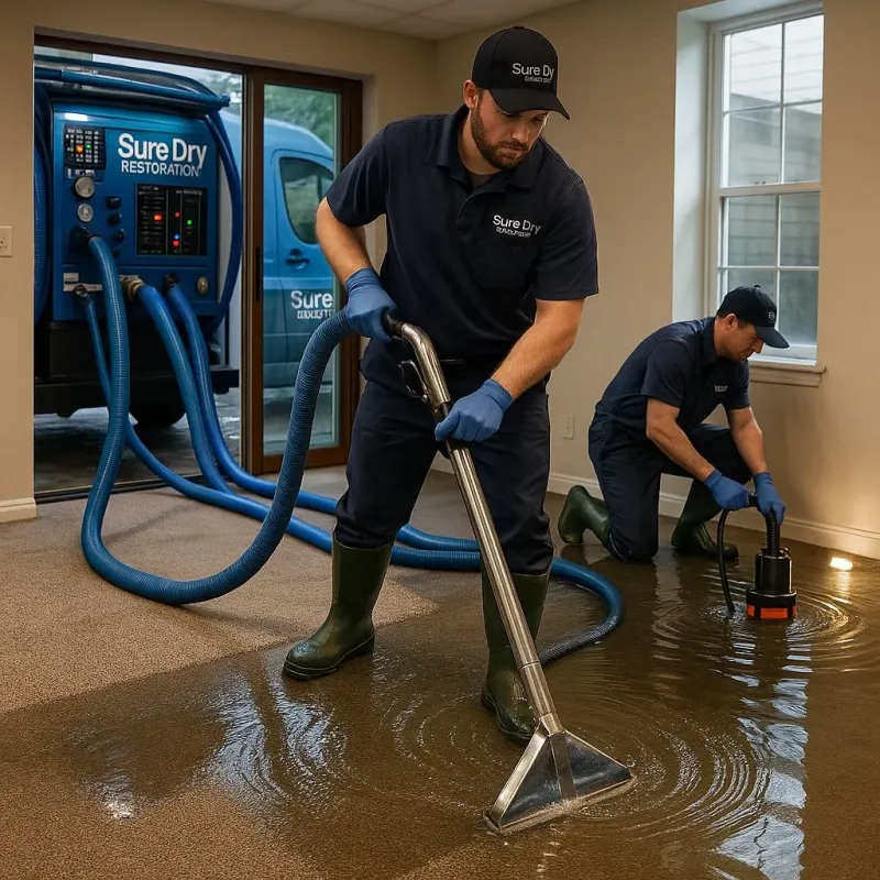 Water Extraction and Removal process in Lower Lake, CA